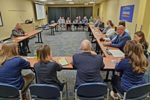 Rep. Alex Mooney hears veterans' concerns during Morgantown roundtable